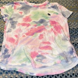 Abercrombie Kids Tie Dye girls t shirt girls 15/16